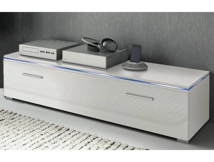 Lowboard HÖLTKEMEYER Show TV-Board, TV-Schrank , weiß, B:120cm H:31cm T:40cm, Sideboards, Lowboard, Breite 120 oder 180 cm