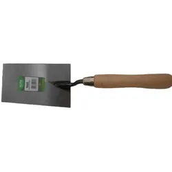 Hufa Fliesenkelle Stahl Süddeutsche Form Holzgriff 160mm
