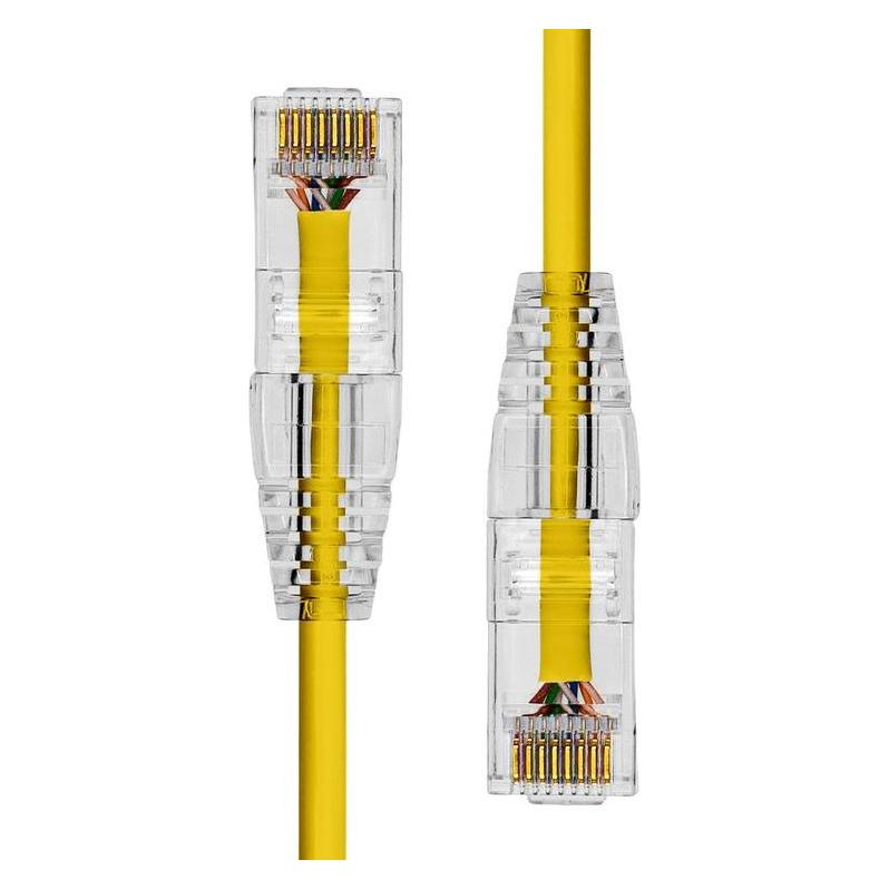 ProXtend Slim U/UTP CAT6 LSZH AWG 28 Yellow 4M (U/UTP, CAT6, 4 m) (S-6UTP-04Y)