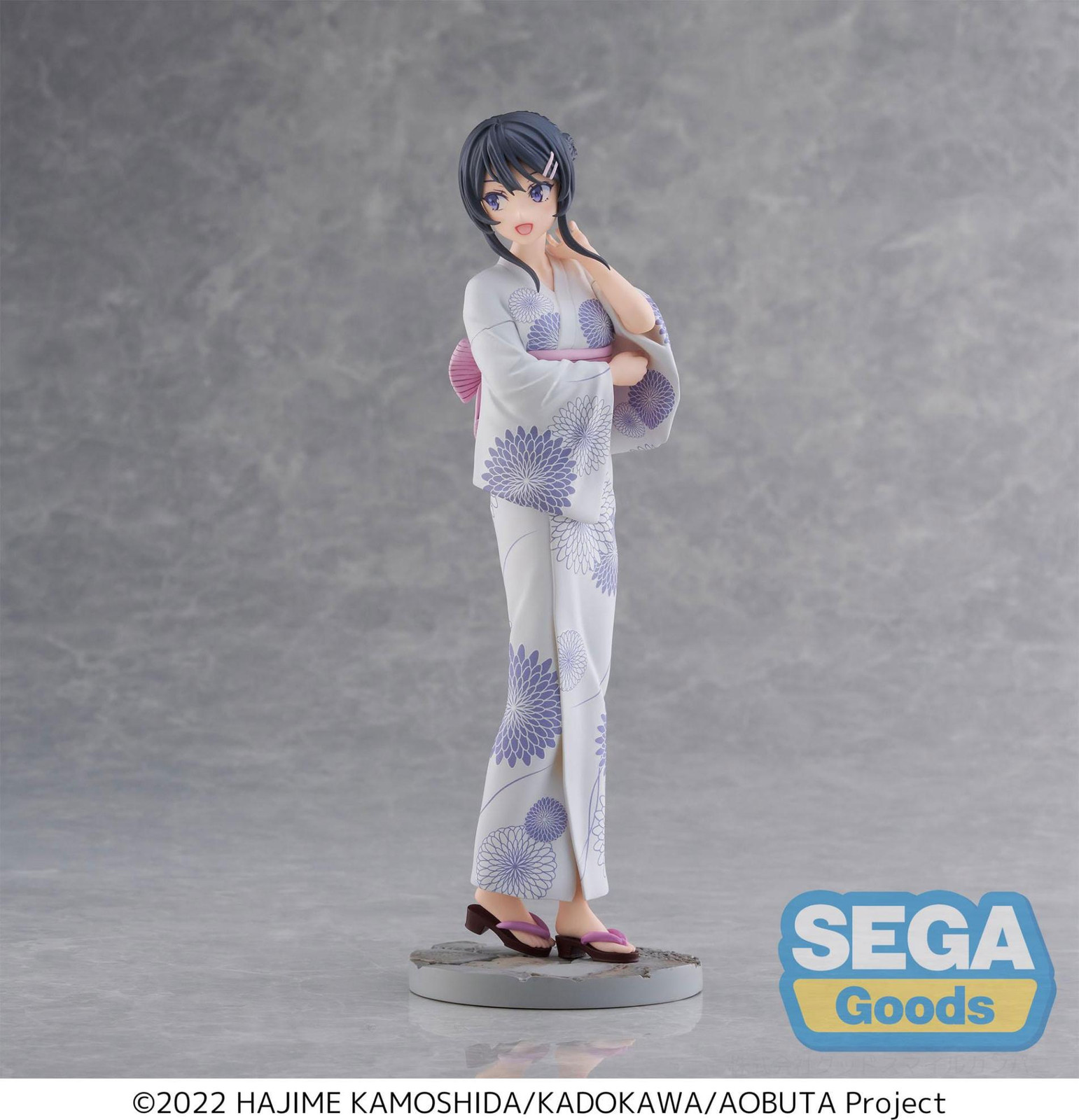 Sega Luminasta Rascal Does Not Dream of Bunny Girl Senpai PVC-beeldje Mai Sakurajima Yukata-versie, 22 cm