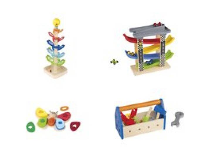 PLAYTIVE Jeu d'éveil en bois