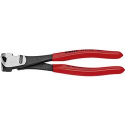 Knipex 67 01 140 Werkstatt Kraft-Vornschneider mit Facette 140 mm