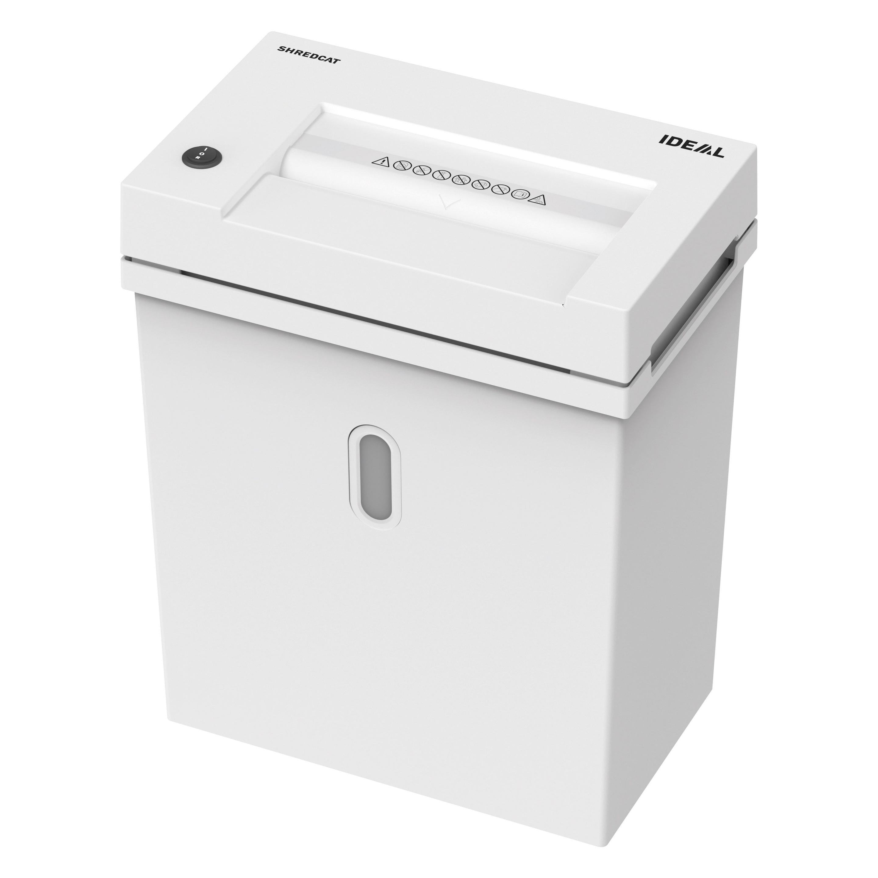 Ideal SHREDCAT Aktenvernichter, 8200, 4 mm, P-2, Streifenschnitt (Streifenschnitt) (82004111)