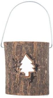 Inspired Deals Rustic Wooden Candle Holder For Tea Lights, Handmade Valentine's Day & Farmhouse Home Decor pine