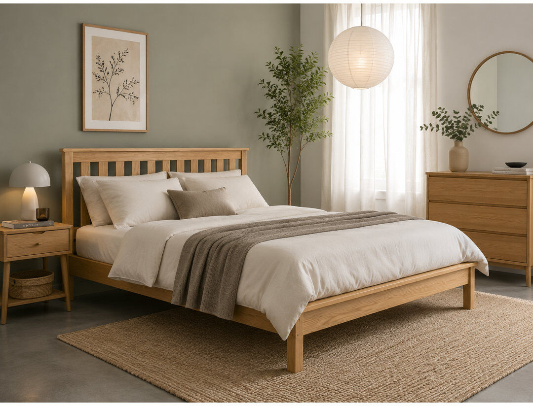 ClassicLiving Beaverville Open-Frame Bed Pine Single (3')