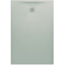 LAUFEN Pro Duschwanne H2109520770001 Marbond Ablauf kurze Seite hellgrau
