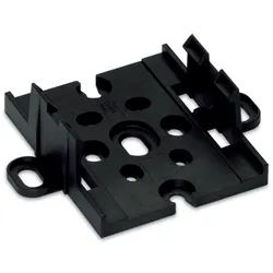 Wago 772-260 Montageplatte,für Einspeise- und Abgriffmodule,Kunststoff,schwarz 772260  - 10 Stück