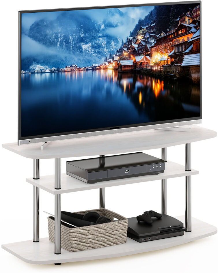 17 Stories TV Stand for TVs up to 50" White Oak 50"