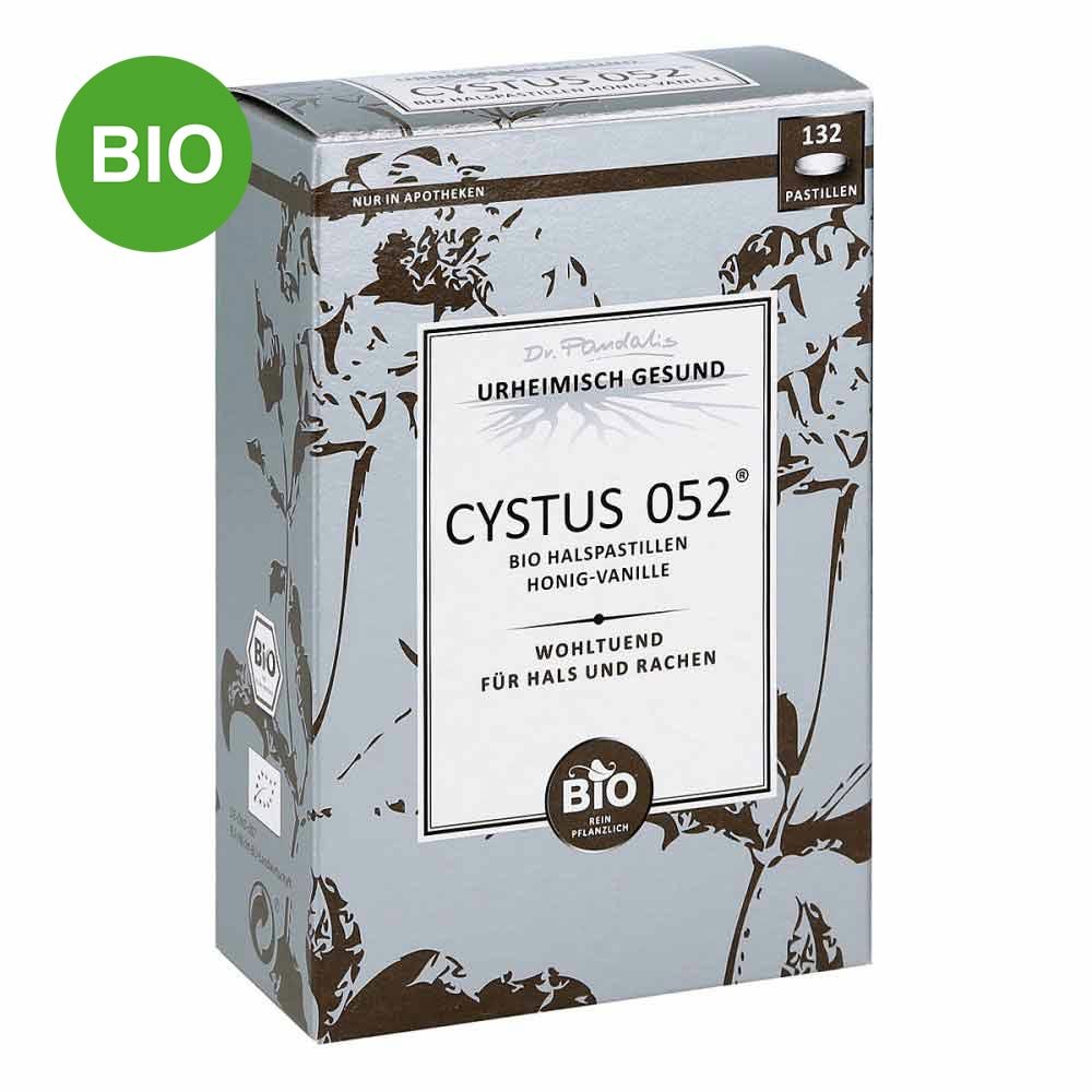 Dr. Pandalis Cystus 052 Bio Halspastillen Honig Vanille 09531006