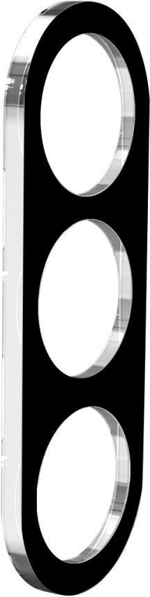 INCOVER Samsung Galaxy A35 (5G) Kameralinse Beskyttelsesglas - Sort