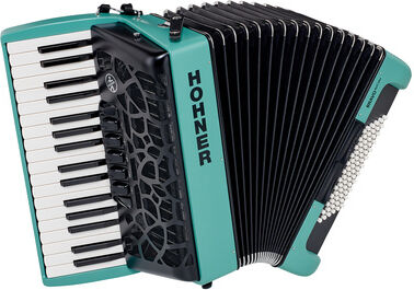 Hohner Bravo III 72 myColor Wind turquoise