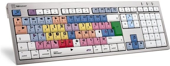 Logic Keyboards Avid Media Composer ALBA Silver