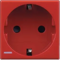 Legrand H4141RW Schutzkosteckdose Rot Sl
