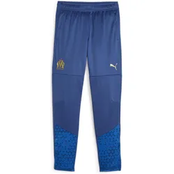 Puma, Unisex, Sporthose, OM Training Pants Jr, Blau