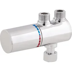 Eckventilthermostat Benkiser DN 10 (3/8'') mit Anschluss-Set