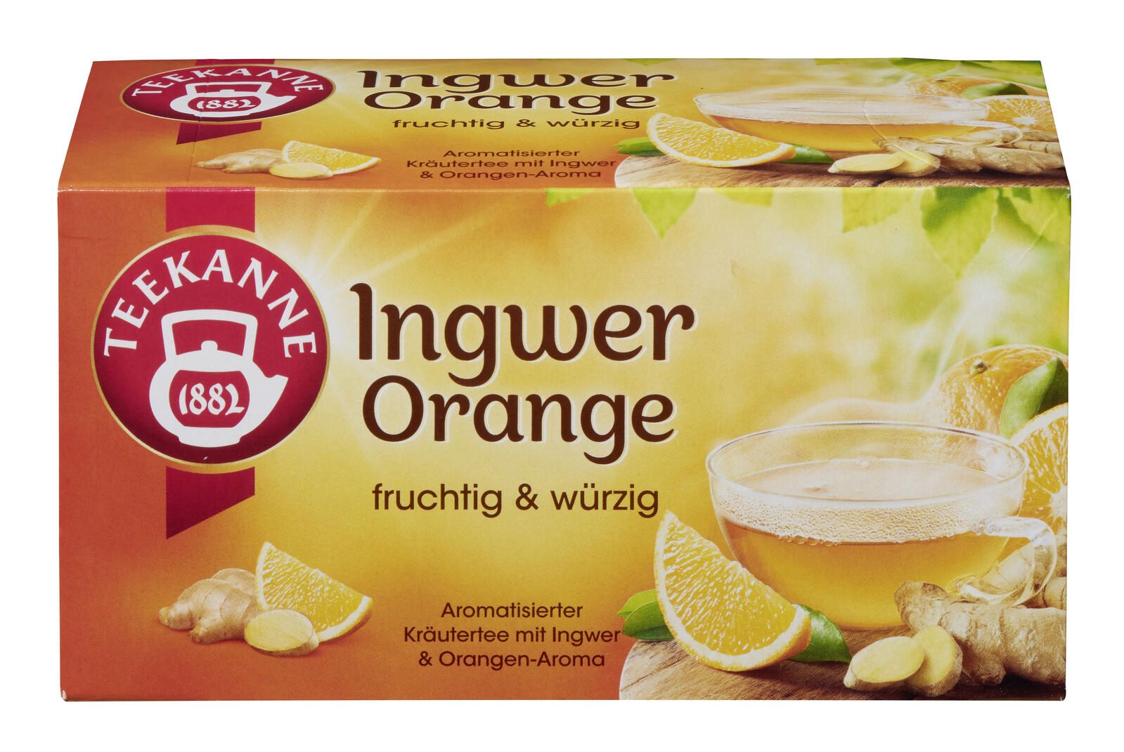 TEEKANNE Ingwer Orange 4009300073635