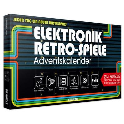 FRANZIS 67150 - Elektronik Retro Spiele Adventskalender