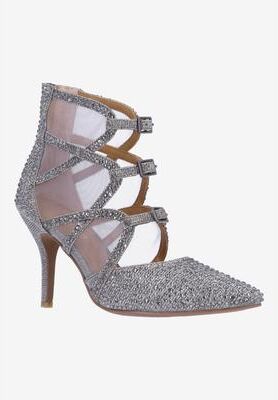 Women's Katarina Pump by J. Renee in Pewter (Size 8 M)