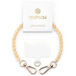 ONEFLOW Universal Handyanhänger mit Perlen – Chainless Paradise Pearls