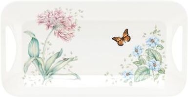 Lenox Butterfly Meadow Melamine Hors D'oeuvres Tray Multi