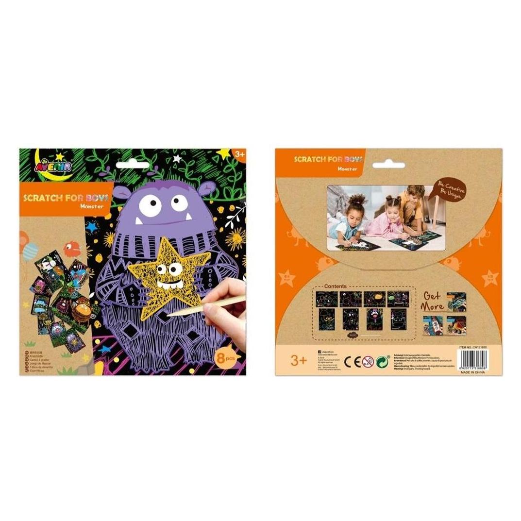 Avenir Scratch Boys Monster (CH191680)
