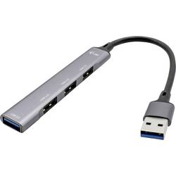 i-tec U3HUBMETALMINI4 USB-Hub 4 Port USB-A USB 3.0 5 GBit/s Mehrfarbig I-TEC USB 3.0 Metal HUB 4 Port passive