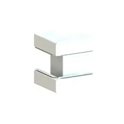 Van Geel 351296 Außen-Eck 170x63 RAL1013