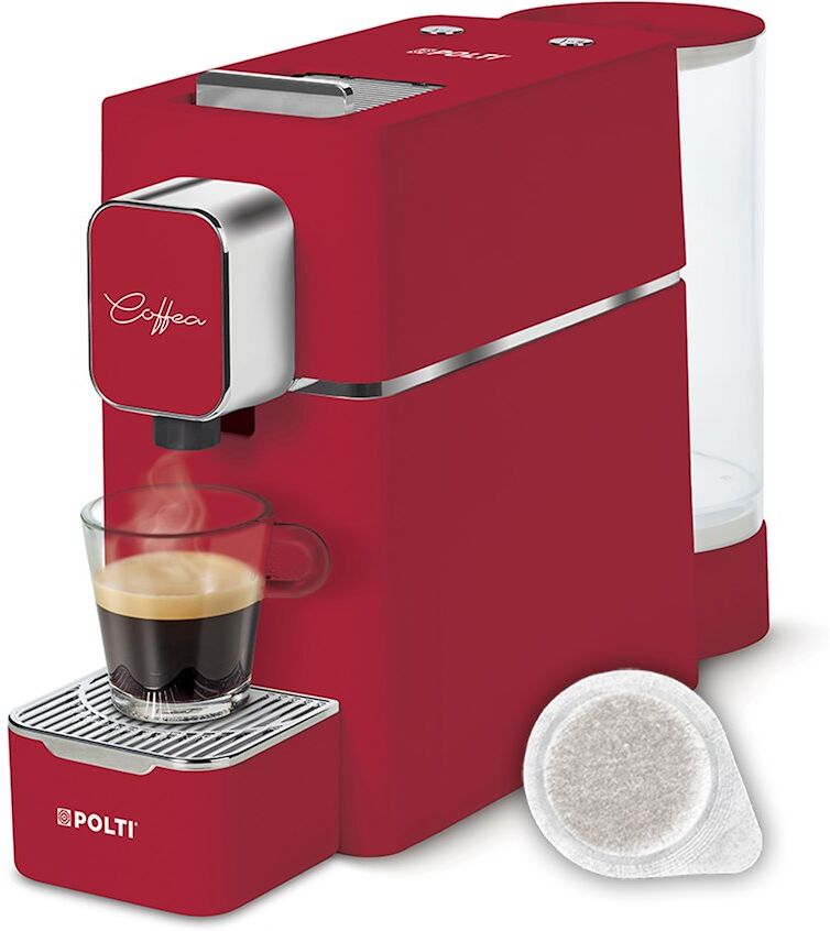 Macchina da caffè Polti Coffea S15R rossa, 1400W, 19 bar