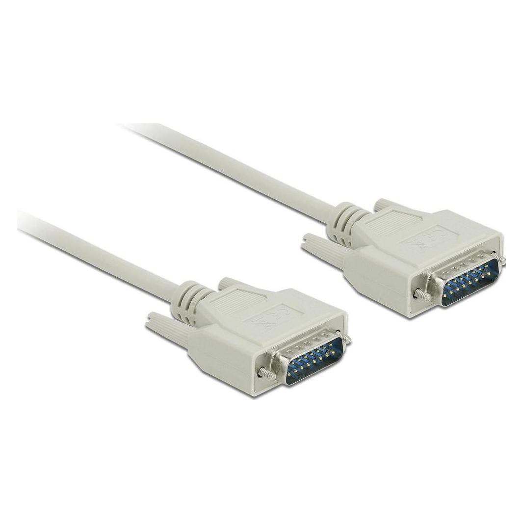 Delock Anschlusskabel Seriel DB15 2 m (2 m) (85976)