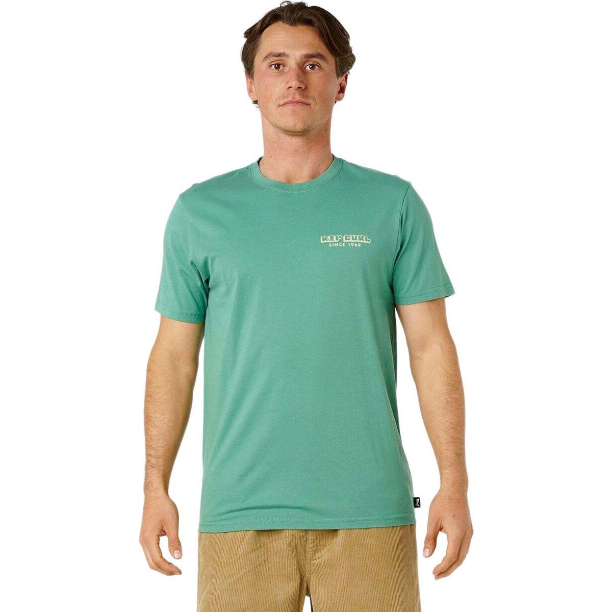 RipCurl Aots Sailboat Tee leaf green (1331) XS 0ZIMTE-1331-XS