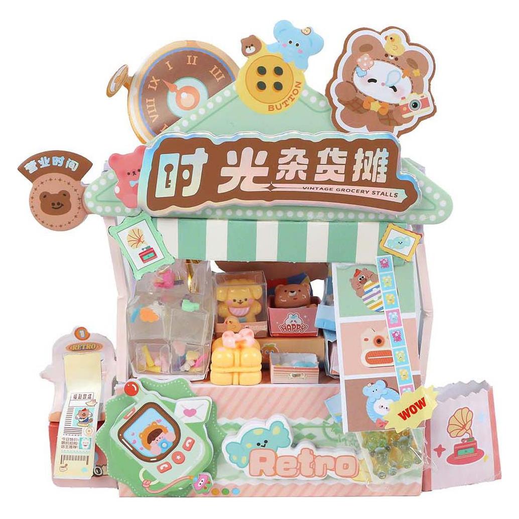 Van Manen's Handelsonderneming Kawaii DIY Bastelbox Retro Marktstand (68282298)