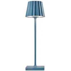 Troll Nano Lampe akku dimmbar Blau
