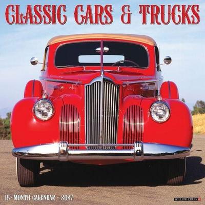 Classic Cars & Trucks 2027 12 X 12 Wall Calendar