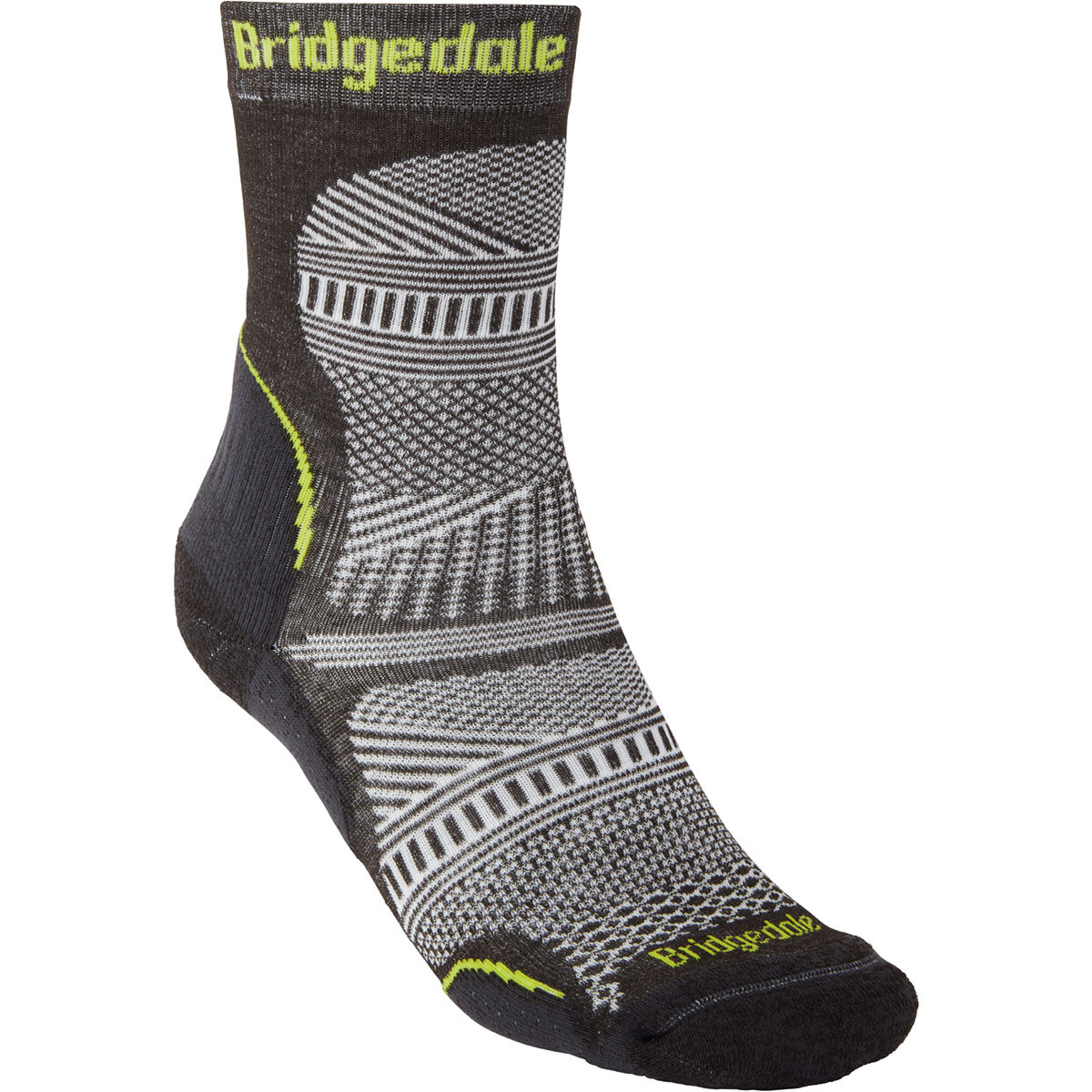 Bridgedale Hike UL T2 Coolmax Performance Herren Wandersocken grau Größe 44 Trekking Kühlend