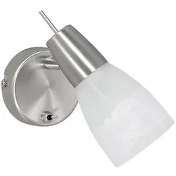 Wandleuchte Wandlampe Wohnzimmerleuchte Spot verstellbar 1 flammig LED H 18 cm
