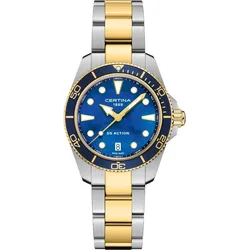 Certina DS Action 34.5mm C048.210.22.131.00 - perlmutt - blau - 34,5mm