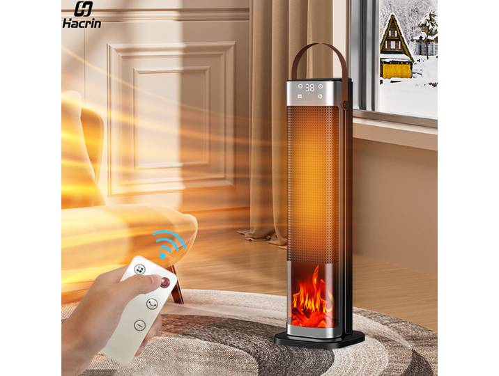 Chauffage électrique 2000W ventilateurs de chauffage chauffage électrique Portable radiateur PTC ventilateur chauffage domestique ventilateur d'air chaud avec télécommande