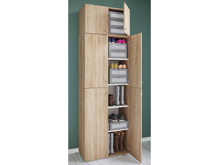 Armoire polyvalente - Hauteur 223 70 x 223 x 39cm Bois/Marron/Imitation chêne de Sonoma