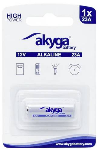 Akyga 23A Spezial-Batterie 23A Zink-Kohle 12V 48 mAh 1St.