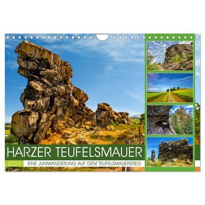 Harzer Teufelsmauer – Juniwanderung (Wandkalender 2026 DIN A4 quer), CALVENDO Monatskalender