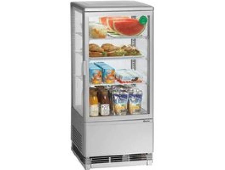 BARTSCHER - Mini vitrine réfrigérée 78L - Argenté