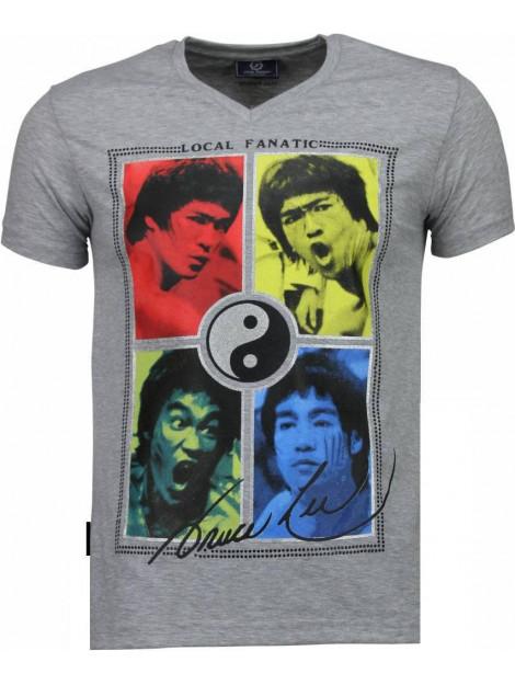 Local Fanatic Bruce lee ying yang t-shirt