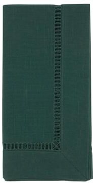 Saro Lifestyle Decorative Napkins (Set of 12) - Stitched Border Detail for Dining and Entertaining