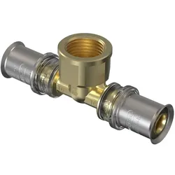 Wavin, Rohrverbindungstechnik, Tee Tigris M5 32x1"x32mm m/muffe