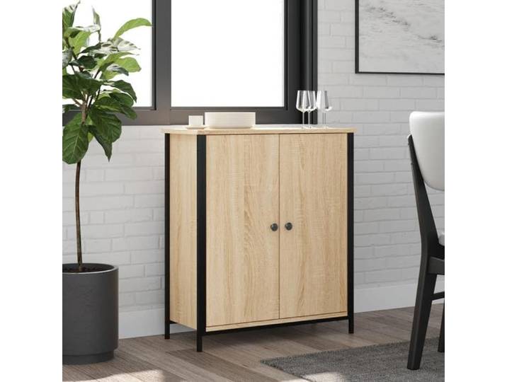 SALE 2025 Meuble bas bahut vaisselier - Buffet - Buffet chêne sonoma 70x30x80cm - Bois d'ingénierie ABHT 3278281