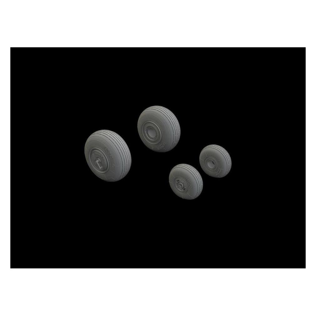 Eduard Mi-24V wheels for Zvezda (648573)