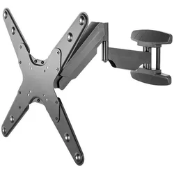 Neomounts WAH 1TFT 3Gelenk Max.30 (Wand, 30 kg, 40" - 55"), TV Wandhalterung, Schwarz