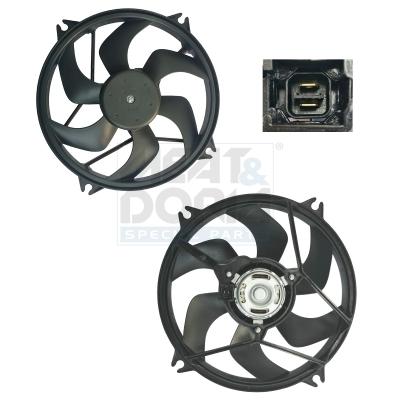 MEAT & DORIA Elektromotor, Kühlerlüfter 996027 für Peugeot Citroën/Peugeot Citroën
