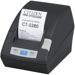 Citizen Ct-S280 (Serial Port Buchse), Belegdrucker, Schwarz