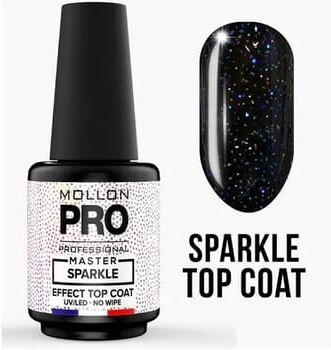 Mollon Pro Master Sparkle Effect Top Coat 12 ml